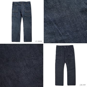 DX901A 60S BUSH PANTS DELUXEWARE デラックスウエアワークパンツ デラックスウエアブッシュパンツの画像
