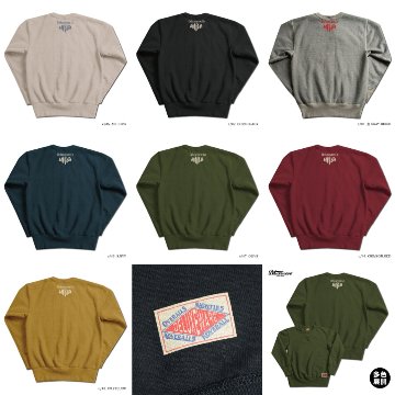 BRGS-25C デラックスウエアロゴスエット25C BRGS25C DELUXEWARE デラックスウエアスウェット・デラックスウエアスエットの画像