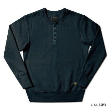 S106-00 NV オープンネック S10600 DELUXEWARE デラックスウエアスウェット デラックスウエアスエット トレーナー ヘンリーネックスエットの画像