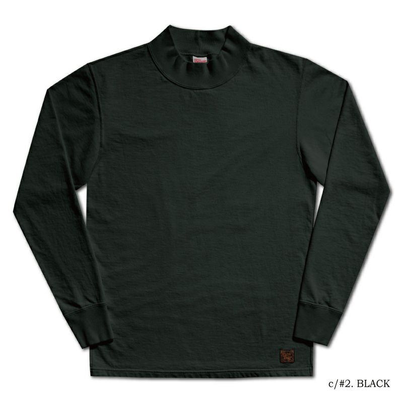 M300-00 BK MOCK NECK KNIT M30000 DELUXEWARE デラックスウエア長袖ニットの画像