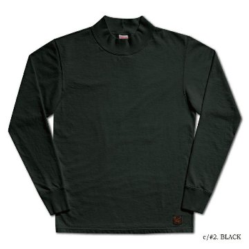 M300-00 BK MOCK NECK KNIT M30000 DELUXEWARE デラックスウエア長袖ニットの画像