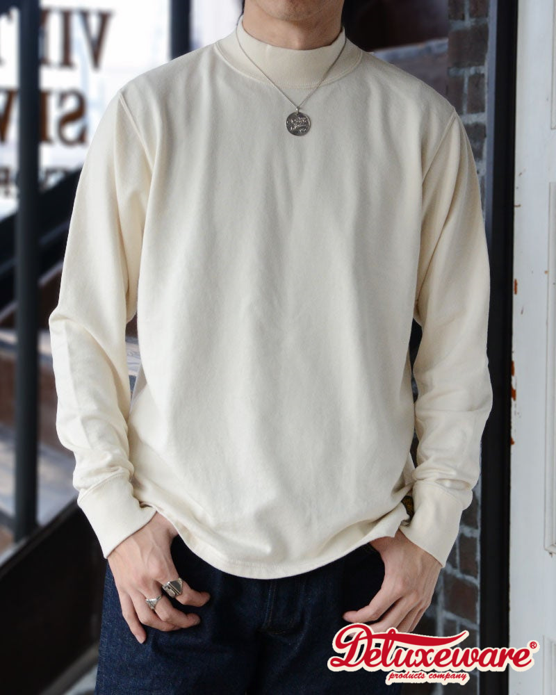 M300-00 NA MOCK NECK KNIT M30000 DELUXEWARE デラックスウエア長袖ニットの画像