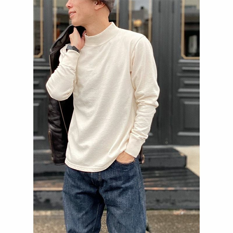 M300-00 NA MOCK NECK KNIT M30000 DELUXEWARE デラックスウエア長袖ニットの画像
