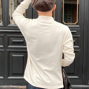 M300-00 NA MOCK NECK KNIT M30000 DELUXEWARE デラックスウエア長袖ニットの画像