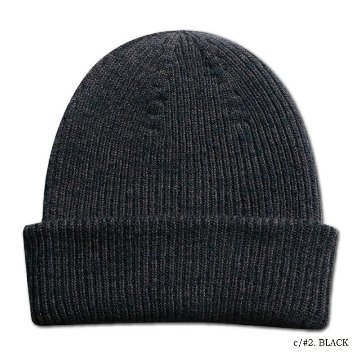 DLC-005 BK KNIT CAP DLC005 デラックスウエア DELUXEWARE ニットキャップ ニット帽 帽子の画像