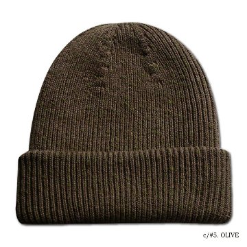 DLC-005 OLV KNIT CAP DLC005 デラックスウエア DELUXEWARE ニットキャップ ニット帽 帽子の画像