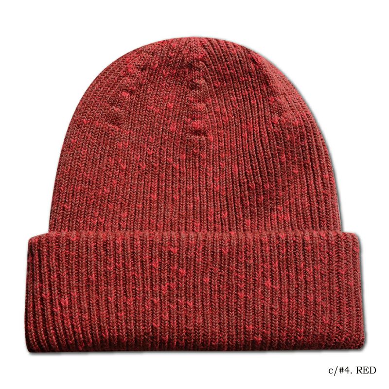 DLC-005 RD KNIT CAP DLC005 デラックスウエア DELUXEWARE ニットキャップ ニット帽 帽子の画像