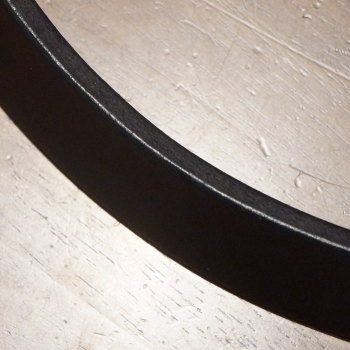 W001-WP-BK-ダブルピンカーブベルト-W001WP-SAMURAIJEANS-サムライジーンズベルトの画像