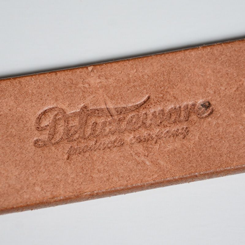 DBE-001 6MM LEATHER BELT DBE001 DELUXEWARE デラックスウエアベルト レザーベルト LEATHERBELTの画像