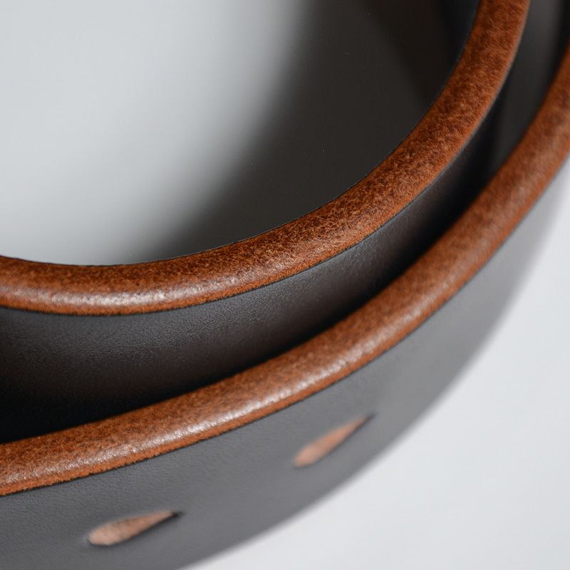 DBE-001 6MM LEATHER BELT DBE001 DELUXEWARE デラックスウエアベルト レザーベルト LEATHERBELTの画像