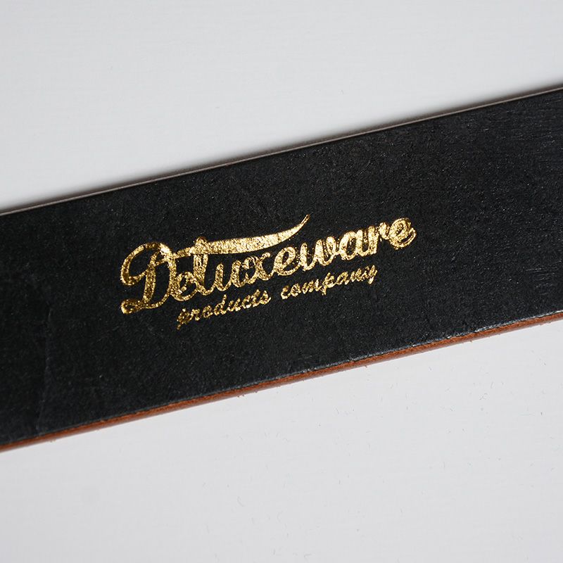 DBE-001 6MM LEATHER BELT DBE001 DELUXEWARE デラックスウエアベルト レザーベルト LEATHERBELTの画像