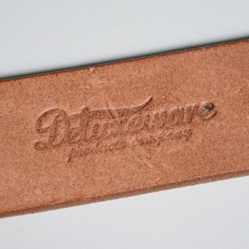 DBE-001 6MM LEATHER BELT DBE001 DELUXEWARE デラックスウエアベルト レザーベルト LEATHERBELTの画像