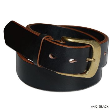 DBE-001 6MM LEATHER BELT DBE001 DELUXEWARE デラックスウエアベルト レザーベルト LEATHERBELTの画像