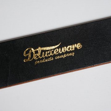 DBE-001 6MM LEATHER BELT DBE001 DELUXEWARE デラックスウエアベルト レザーベルト LEATHERBELTの画像