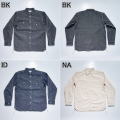 SJCBS25 ヘビーセルビッチシャンブレーシャツ SAMURAIJEANS サムライジーンズ シャツ 長袖シャツ シャンブレーシャツの画像