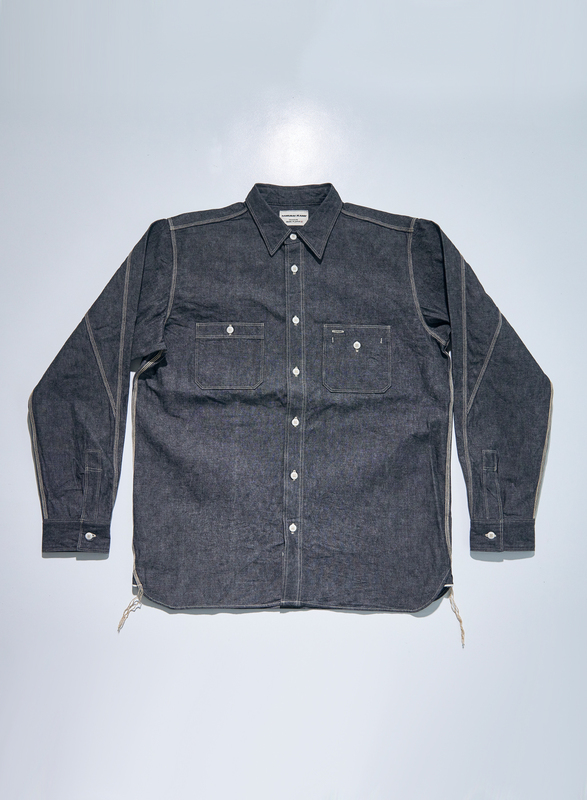 SJCBS25 ヘビーセルビッチシャンブレーシャツ SAMURAIJEANS サムライジーンズ シャツ 長袖シャツ シャンブレーシャツの画像
