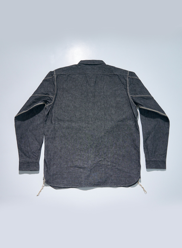 SJCBS25 ヘビーセルビッチシャンブレーシャツ SAMURAIJEANS サムライジーンズ シャツ 長袖シャツ シャンブレーシャツの画像