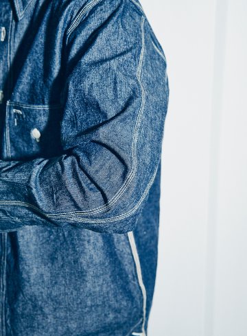 SJCBS25 ヘビーセルビッチシャンブレーシャツ SAMURAIJEANS サムライジーンズ シャツ 長袖シャツ シャンブレーシャツの画像