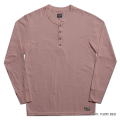 SPINNER.L RD WORKER HENLEY NECK SPINNERL DELUXEWARE デラックスウエア長袖Ｔシャツ DALEE'S ダリーズヘンリーネック長袖Tシャツの画像