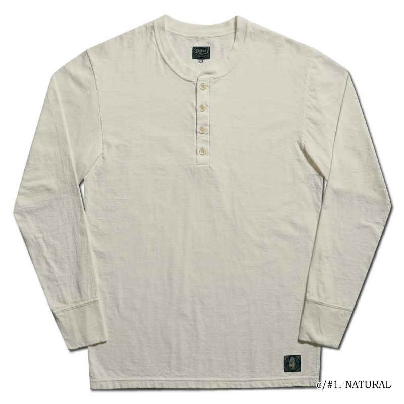 SPINNER.L NA WORKER HENLEY NECK SPINNERL DELUXEWARE デラックスウエア DALEE'S ダリーズヘンリーネック長袖Tシャツの画像
