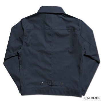 81B BK 30s DENIM ZIP JACKET DELUXEWARE デラックスウエアジャケット DALEE'S ダリーズアウター ジャケットの画像