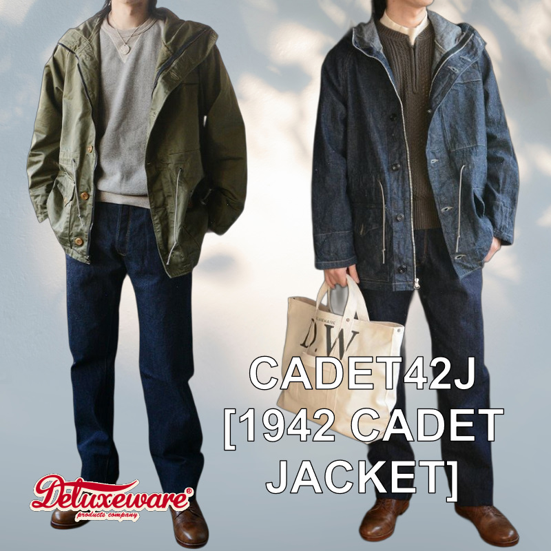 CADET42J 1942 CADET JACKET DELUXEWARE デラックスウエアジャケット DALEE'S ダリーズアウター ジャケットの画像