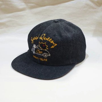 FN-HC008 デニムトラッカーキャップ FNHC008 FLATHEAD フラットヘッドキャップの画像