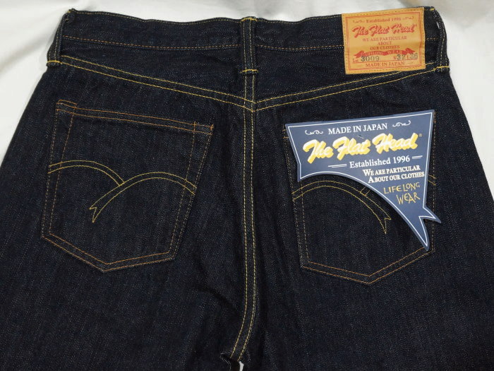FN-3009 FN-3009-23 ナローストレート2023年以前生産モデル FN3009 FN300923 FLATHEAD フラットヘッドデニムジーンズ フラットヘッドジーンズの画像