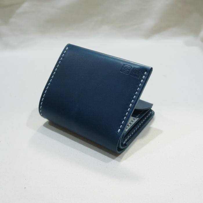 C15AN-2ND 30周年記念2ND別注C15AN二つ折り財布 C15AN2ND-2ND別注黒羽（CROW：クロウ) ハーフウォレット（ショートウォレット：二つ折り財布)の画像