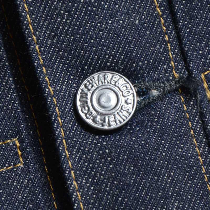 1949XJ-24 ワンウォッシュ VINTAGE FIRST JACKET DELUXEWARE デラックスウエアデニムジャケット Gジャン ジージャン 1ST 1949XJ-SF 1949XJSFの画像