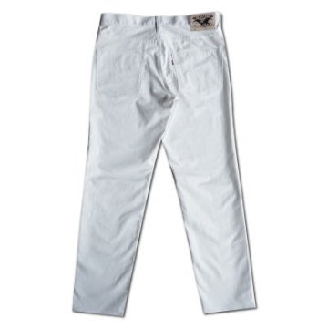 WHDX-04P-WHITE TROUSER-WHDX04P-DELUXEWARE-デラックスウエアトラウザーズ-デラックスウエアパンツの画像