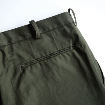 TRUMAN SL-ARMY.G-チノ-パンツ-30s SLIM TROUSER-TRUMANSL-DELUXEWARE-デラックスウエアパンツ-DALEE'S-ダリーズパンツの画像