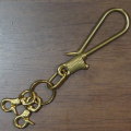 HOOK HOLDER.L-BRASS-フックキーホルダーL-HOOKHOLDERL-DELUXEWARE-Fixum＆Logs-フィクサムアンドログス-デラックスウエアキーホルダー-デラックスウエアの画像