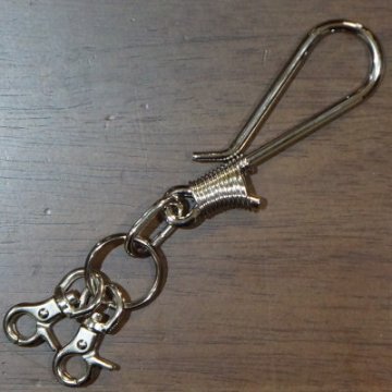 HOOK HOLDER.L-SV-フックキーホルダーL-HOOKHOLDERL-DELUXEWARE-Fixum＆Logs-フィクサムアンドログス-デラックスウエアキーホルダー-デラックスウエアの画像