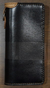 FN-WLN5-4SS-BKxTANxTANxYE-手縫いスタッズウォレットFNWLN54SS(旧品番FS-00FS)-FNWLN54SS-FS00FS-FLATHEAD-フラットヘッド手縫いレザーウの画像