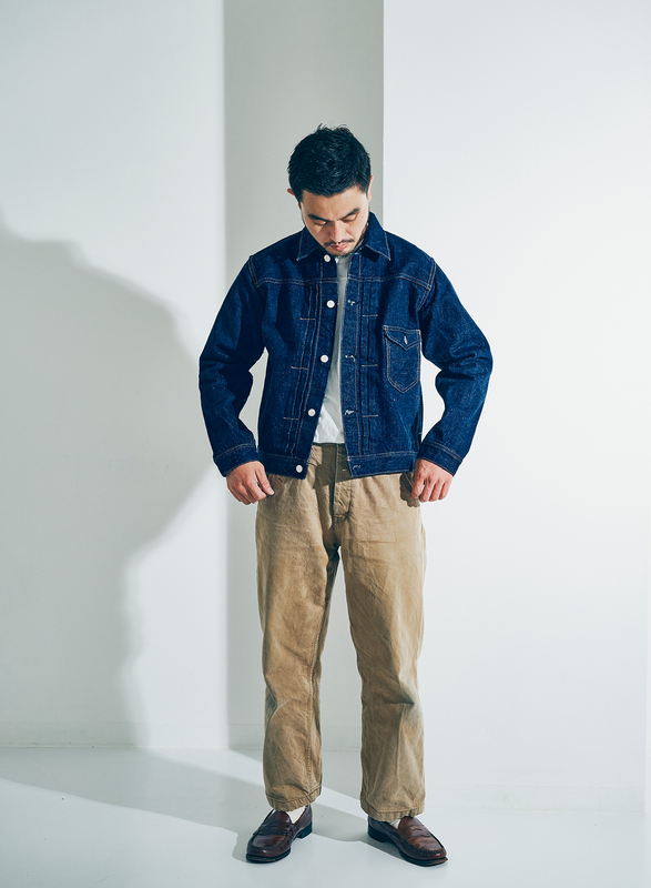 S101AX-SAKURA 藍+桜Gジャン S101AXSAKURA SAMURAIJEANS サムライジーンズデニムジャケット Gジャンの画像