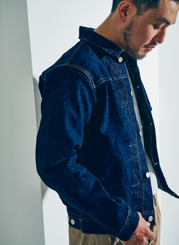 S101AX-SAKURA 藍+桜Gジャン S101AXSAKURA SAMURAIJEANS サムライジーンズデニムジャケット Gジャンの画像