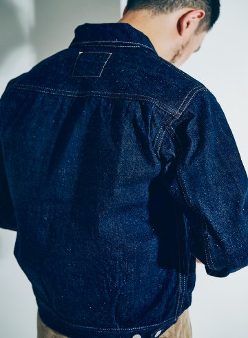 S101AX-SAKURA 藍+桜Gジャン S101AXSAKURA SAMURAIJEANS サムライジーンズデニムジャケット Gジャンの画像