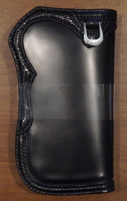 FH-W012-ブラック-コードバンリザードセミロングウォレットFHW012-FHW012-FLATHEAD-フラットヘッドセミロングウォレット-STOCKBURG-ストックバーグの画像