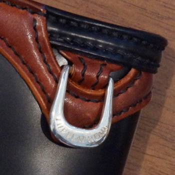FH-W013-ブラックブラウン-コードバンセミロングウォレットFHW013-FHW013-FLATHEAD-フラットヘッドセミロングウォレット-STOCKBURG-ストックバーグの画像