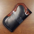 FH-W013-ブラックブラウン-コードバンセミロングウォレットFHW013-FHW013-FLATHEAD-フラットヘッドセミロングウォレット-STOCKBURG-ストックバーグの画像