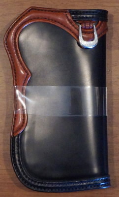 FH-W013-ブラックブラウン-コードバンセミロングウォレットFHW013-FHW013-FLATHEAD-フラットヘッドセミロングウォレット-STOCKBURG-ストックバーグの画像