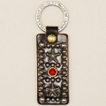 SK-09-スタッズキーホルダーSK09-SK09-FLATHEAD-フラットヘッドレザーキーホルダー-STOCKBURG-ストックバーグの画像