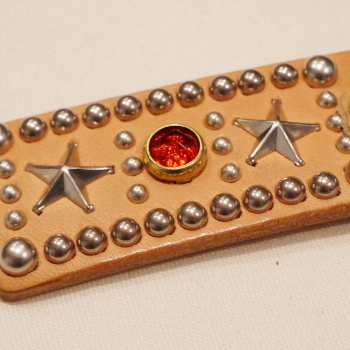 SK-09-スタッズキーホルダーSK09-SK09-FLATHEAD-フラットヘッドレザーキーホルダー-STOCKBURG-ストックバーグの画像