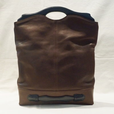 CSB-001-ブラウンブラック-レザークラッチバッグCSB001-CSB001-FLATHEAD-フラットヘッドクラッチバッグ-STOCKBURG-ストックバーグの画像