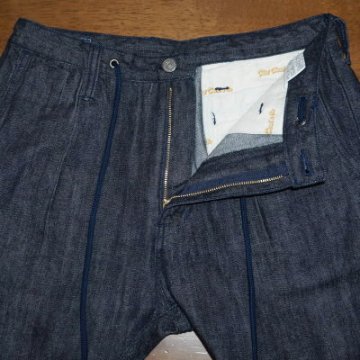CL-PAS001-10オンスデニムショートパンツ001-CLPAS001-FLATHEAD-フラットヘッドハーフパンツ-Club Label-クラブレーベルハーフパンツの画像