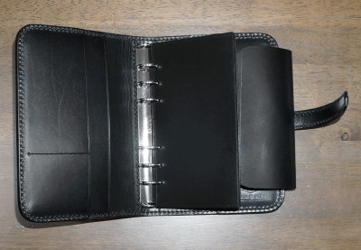 PDL-ADV-ブラック-CRシステム手帳大-PDLADV-黒羽（CROW：クロウ)-黒羽システム手帳の画像