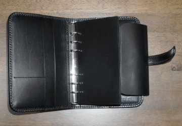 PDL-ADV-ブラック-CRシステム手帳大-PDLADV-黒羽（CROW：クロウ)-黒羽システム手帳の画像