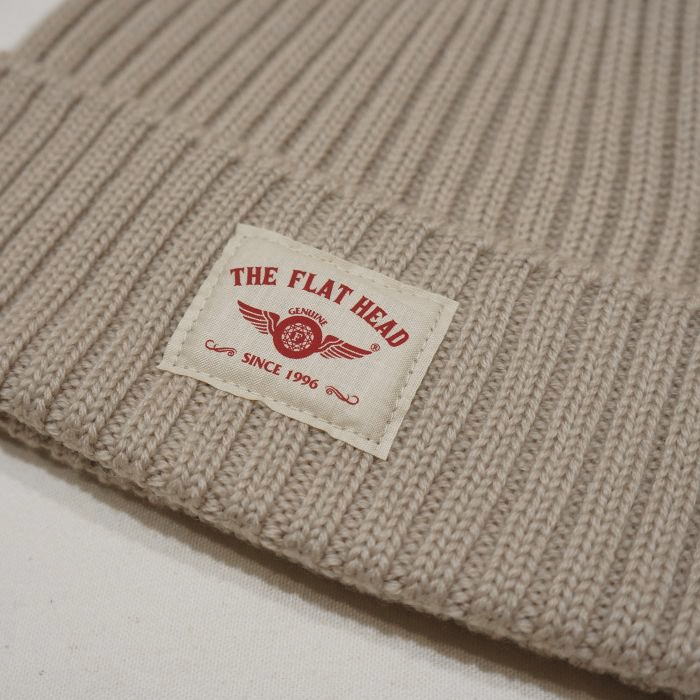 FN-HK002 ウールニットキャップ002 FNHK002 FLATHEAD フラットヘッドニットキャップ ニット帽の画像