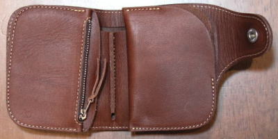 HR-01BSV-ホースライディングシルバーBコインコイン-HR01BSV-REDMOON-レッドムーンハーフウォレット（ショートウォレット：二つ折り財布)の画像
